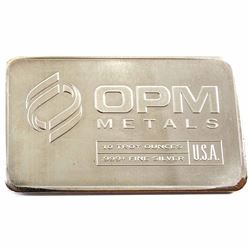 10oz OPM Metals .999 Fine Silver Bar (TAX Exempt)