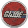 Image 2 : 2017 USA 1oz GI Joe Snake Eyes .999 Fine Silver Coloured Eagle in Capsule (TAX Exempt)
