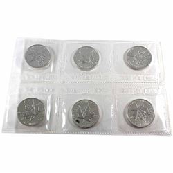 1990 Canada 1oz .9999 Fine Silver Maple Leafs in Sealed Mint Plastic Sheet (some coins are lightly t