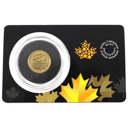 2016 Canada 1/10oz .99999 Fine Gold Roaring Cougar in Hard Plastic and Capsule (TAX Exempt)