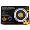 Image 2 : 2016 Canada 1/10oz .99999 Fine Gold Roaring Cougar in Hard Plastic and Capsule (TAX Exempt)