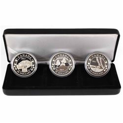 2013 Canada $20 Birth of the Royal Infant Fine Silver 3-Coin Set. Includes only the coins that are e