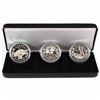 Image 1 : 2013 Canada $20 Birth of the Royal Infant Fine Silver 3-Coin Set. Includes only the coins that are e