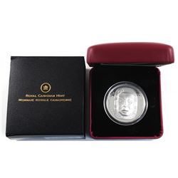 2014 Canada $25 Matriarch Moon Mask Fine Silver Coin. TAX Exempt