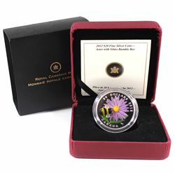 2012 Canada $20 Aster with Venetian Glass Bumble Bee (TAX Exempt)