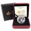 Image 1 : 2014 Canada $20 Venetian Glass Snowman Fine Silver Coin (outer sleeve is bent). TAX Exempt