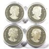 Image 2 : 2017 Canada $25 Timeless Icons - Piedfort Fine Silver Gold Plated Coin (outer sleeve unglued on one 