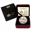 Image 1 : 2017 Canada Red Enameled Special Edition Proof Silver Dollar Our Home & Native Land (TAX Exempt)