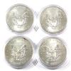 Image 2 : 2000, 2002, 2003 Canada Silver Brilliant Uncirculated Commemorative Dollars. 3pcs.
