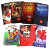 Image 1 : 2000-2006 Canada 25-cent Coloured Canada Day Proof Like Coins in Folders. All plastic sealed except 