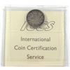 Image 2 : 1880H Canada 10-cent Obverse 1 ICCS Certified F-12