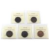 Image 2 : 1882-1901 Canada 1-cent ICCS Certified - 1882H Obverse 2 VF-20, 1888 VF-20, 1896 VF-20, 1899 VF-20 &
