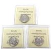 Image 2 : 1959, 1961 & 1963 ICCS Certified MS-64. 3pcs