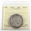 Image 1 : 1904 Canada 50-cent ICCS Certified VG-8