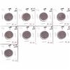 Image 1 : Group Lot of 1926 Canada 5-cent Near 6 - G-VG, 6x VG, VG-F & Fine. Coins contain various impairments