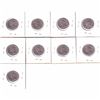 Image 2 : Group Lot of 1926 Canada 5-cent Near 6 - G-VG, 6x VG, VG-F & Fine. Coins contain various impairments