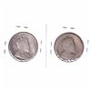 Image 2 : 1902 Canada 50-cent VG-F & 1903H 50-cent AG (coins are impaired). 2pcs