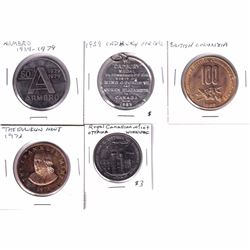 Lot of Commemorative Medallions - Royal Canadian Mint Ottawa Winnipeg, 1929-1979 ARMBRO 50th Anniver