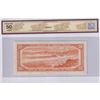 Image 2 : 1954 $50 BC-42b, Bank of Canada, Beattie-Rasminsky, Modified Portrait, Changeover, S/N: B/H5179363, 