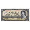 Image 1 : 1954 Canada $20 Devil's Face Note in Extra Fine condition (writing '22' on front of Note)