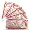 Image 1 : 1974 $2 Bank of Canada Lawson-Bouey Signature Notes with Consecutive Serial Numbers RL5728606-10. 5p