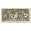 Image 2 : 1937 $20 BC-25c, Bank of Canada, Coyne-Towers, J/E3725030, VF. Note contains a hole and a pinhole on