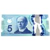Image 2 : 2013 $5 BC-69b, Bank of Canada, 4 Digit RADAR, HBR2605062, CUNC.