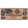 Image 1 : 1859 $2 130-10-02-04, Colonial Bank of Canada, VG.