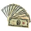 Image 1 : Group Lot of 1953-2009 USA $2 Federal Reserve Notes. You will receive 5x 1953, 7x 1976, 1x 1995 & 2x