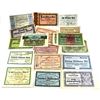 Image 1 : Estate Lot of 1923 Notgeld Germany notes, all different. 17pcs Very Unique notes!