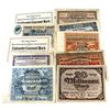 Image 1 : 1912 Germany Notegeld Hyperinflation Notes. Great mixture, all different. 10pcs