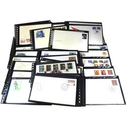 75 x First Day Cover Stamps issued by Canada Post. Issued 1980's to 1990's. 75pcs