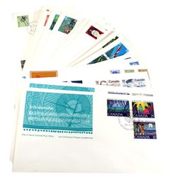 75 x First Day Cover Stamps issued by Canada Post. Issued from 1977-1987. 75pcs