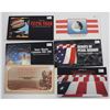 Image 1 : Marshall Islands Estate Collection Sets: Heroes of Pearl Harbour $10, the Torch Has Been Passed $5, 