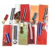 Image 1 : Miniature Medals Estate Lot, great mixture mostly all different. 15pcs. Includes The Gulf and Kuwait