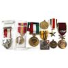 Image 1 : World Military Medals and such. Please view image for items. 8pcs