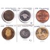 Image 1 : Lot of Miscellaneous Canada Tokens - 1949 Newfoundland Province Flower and Emblem, 1867-1967 Coldwat