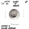 Image 1 : Ancient Silver Drachm, 1st Century BC, Kings of Persis-Darev II in Very Fine Condition.