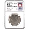 Image 1 : United States 2014-D Baseball Hall of Fame Commemorative, NGC Certified MS-69. Specialty Walter John