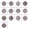 Image 2 : 50-cent Lot: 1939 to 1952. You will receive x1 of each date (except 1948), 1947 is ST.7 variety.