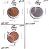 Image 1 : Error: Lot of 3x United States off struck coins 50-75% off strikes! Lot includes a 1968D 1-cent, 198