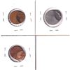 Image 2 : Error: Lot of 3x United States off struck coins 50-75% off strikes! Lot includes a 1968D 1-cent, 198