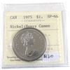 Image 1 : Nickel $1 1975 ICCS Certified SP-66 Heavy Cameo!