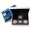 Image 1 : 2014 Official Coins of the Fifa World Cup Silver Coin Collection. Please note capsules are lightly s