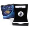 Image 1 : 2019 Australia Mint $5 Coloured Fine Silver Proof Domed coin - The Earth & Beyond Series - Earth (Ta