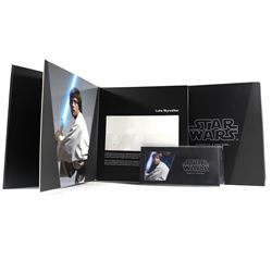 2018 Niue $1 Star Wars: Episode IV A New Hope - Luke Skywalker Silver Note with Deluxe Collector Alb