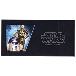 2018 Niue $1 Star Wars: Episode IV: A New Hope - R2-D2 & C-3PO 5 gram Silver Foil (Tax Exempt).