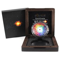 2019 Niue 2oz $5 Universe Dome Big Bang Antique Finish Silver Coin (Tax Exempt) *only 500 minted*