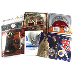 Grab Bag of 7x Royal Canadian Mint Commemorative Coins and Sets. 7pcs