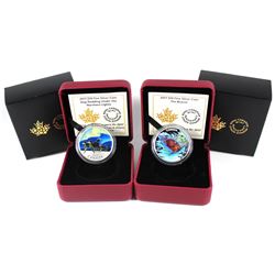 2017 Canada $10 Dog Sledding Under the Northern Lights & 2017 $10 Beaver Fine Silver Coin (Tax Exemp
